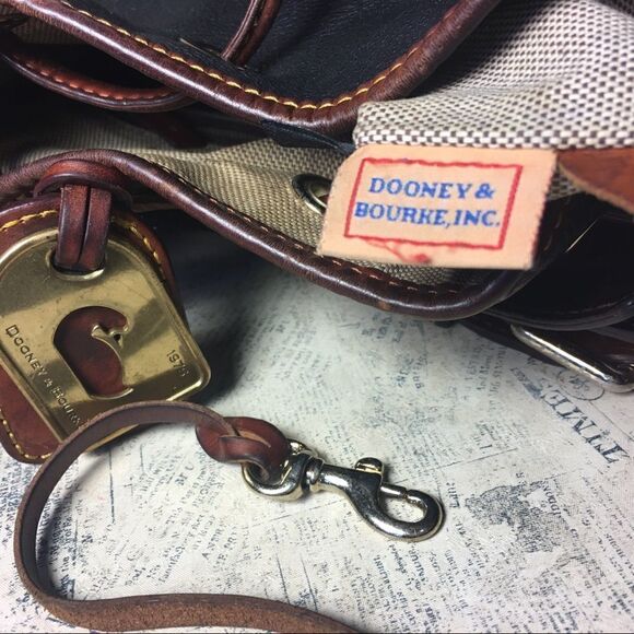 Dooney & Bourke • Florentine Vacchetta Bucket Bag - Picture 13 of 15